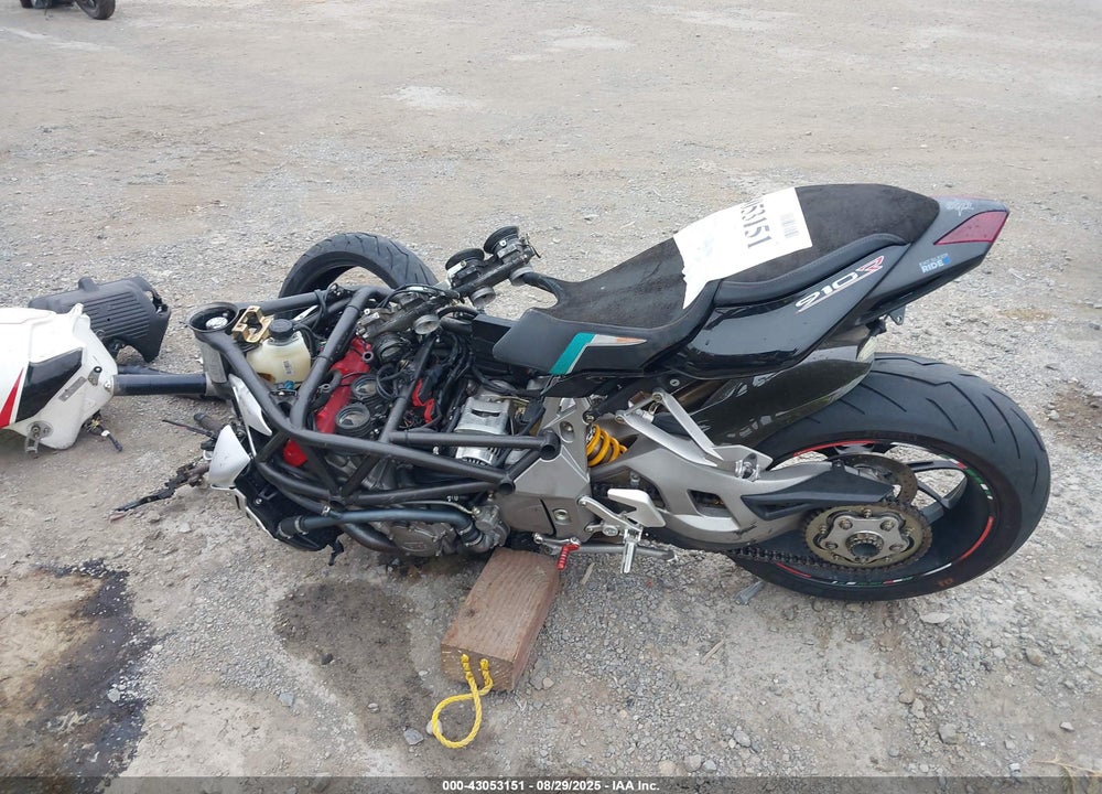 2008 M. V. AGUSTA BRUTALE VIN: ZCGAJFJN58V101214