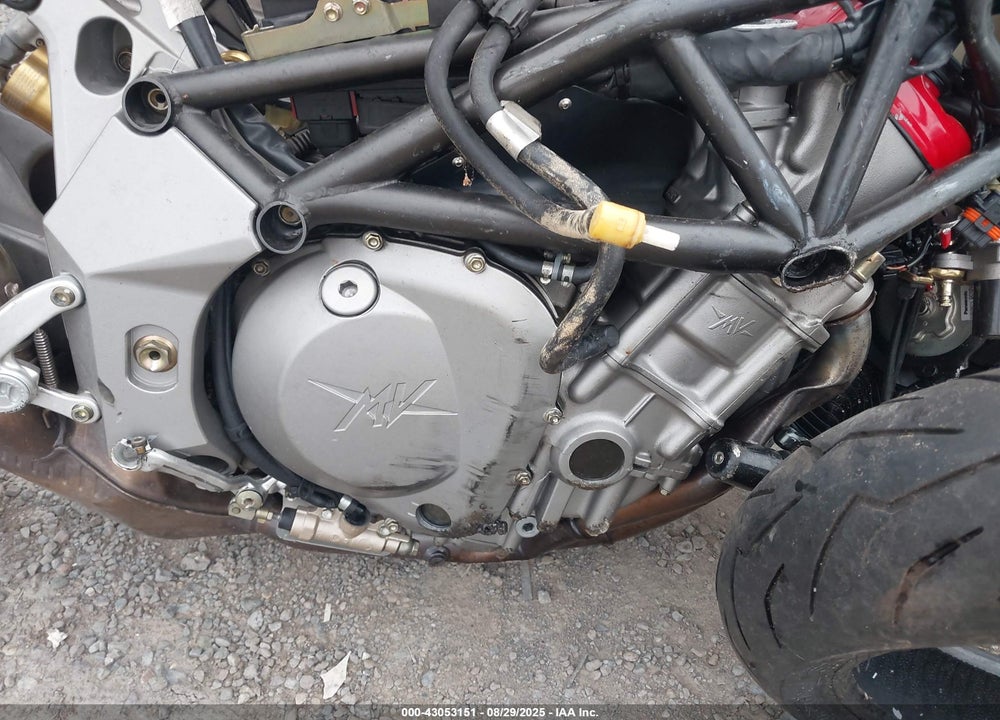2008 M. V. AGUSTA BRUTALE VIN: ZCGAJFJN58V101214