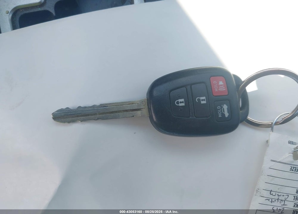 2013 TOYOTA CAMRY VIN: 4T4BF1FK4DR278602