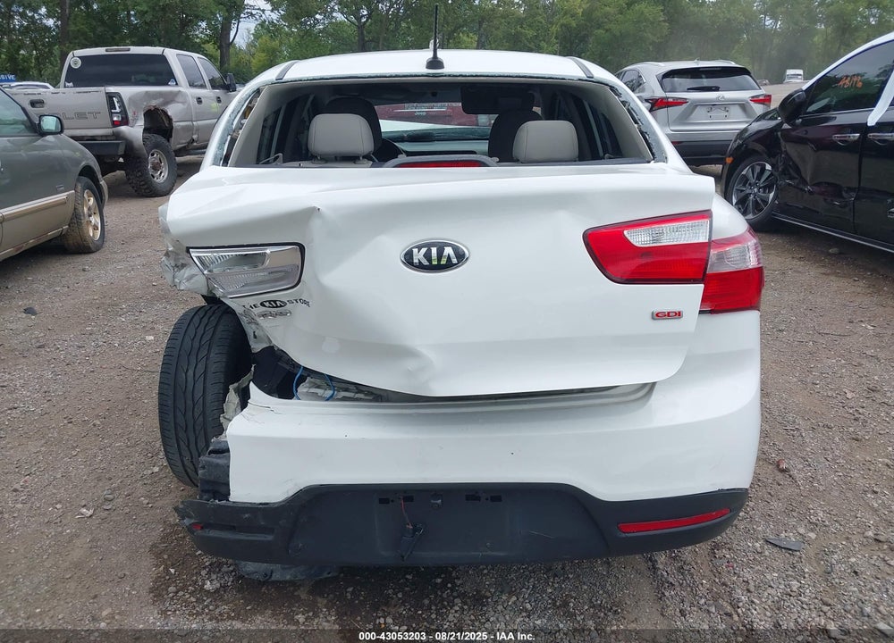 2015 KIA RIO VIN: KNADM4A35F6507470