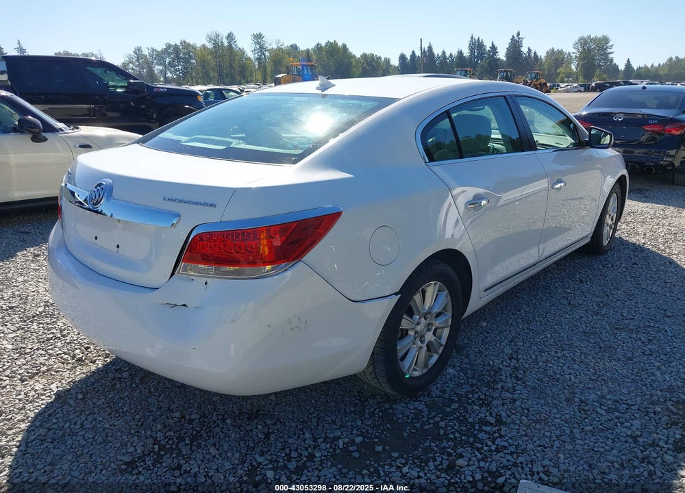 2010 BUICK LACROSSE VIN: 1G4GB5EG1AF204926