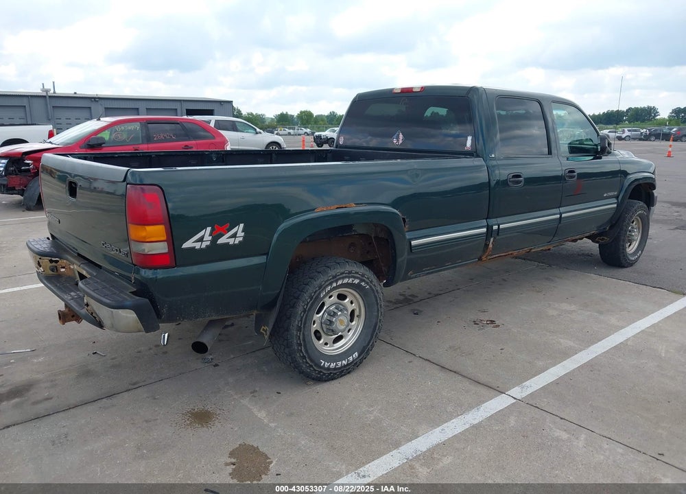 2002 CHEVROLET SILVERADO 2500HD LS VIN: 1GCHK23U72F139887