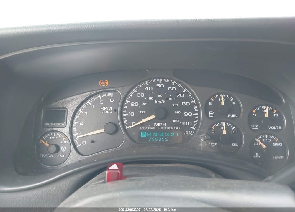 2002 CHEVROLET SILVERADO 2500HD LS VIN: 1GCHK23U72F139887