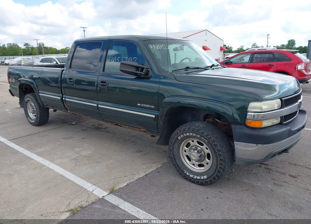 2002 CHEVROLET SILVERADO 2500HD LS VIN: 1GCHK23U72F139887