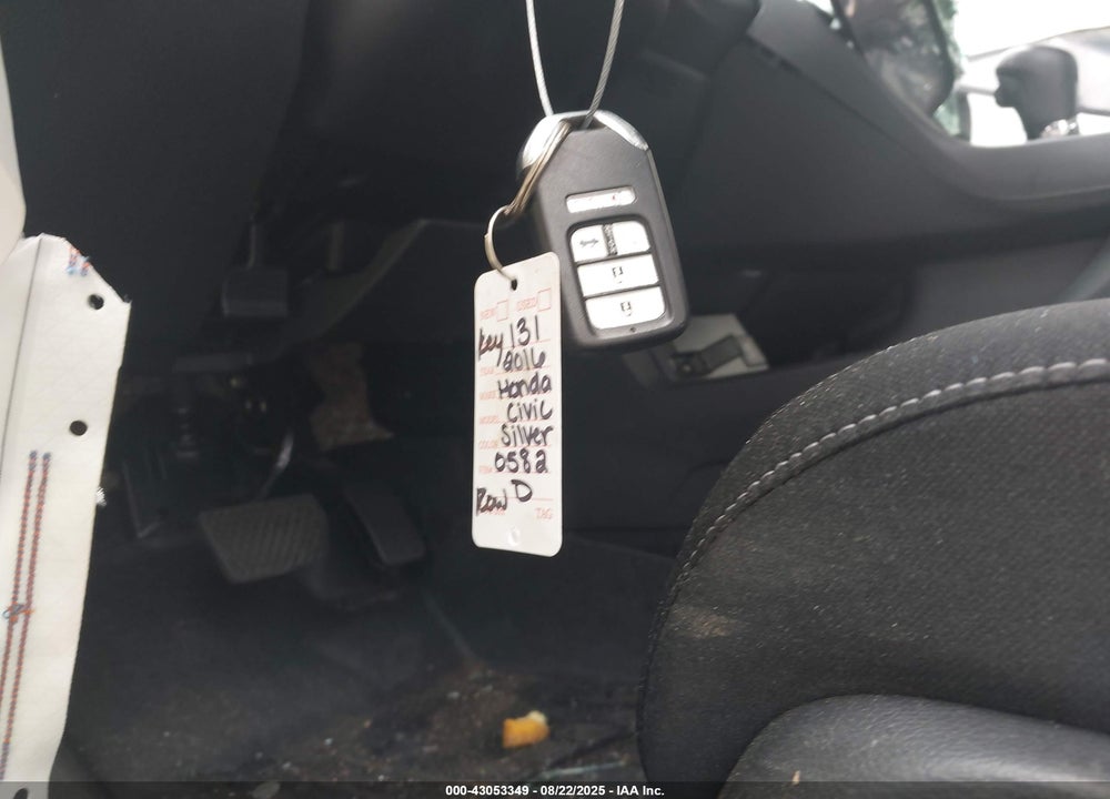 2016 HONDA CIVIC VIN: 19XFC2F71GE060582