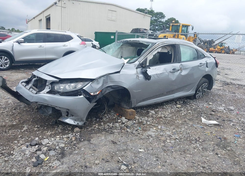 2016 HONDA CIVIC VIN: 19XFC2F71GE060582