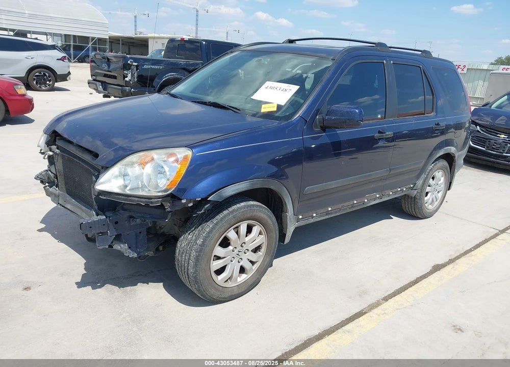 2006 HONDA CR-V EX VIN: JHLRD78866C020505