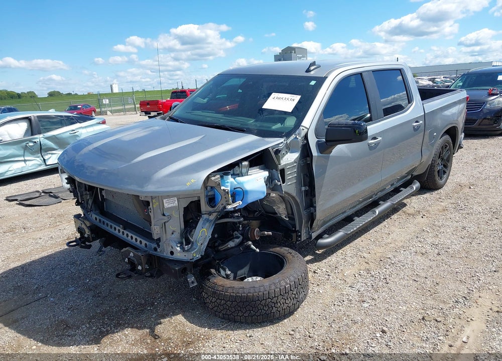 2025 CHEVROLET SILVERADO 1500 4WD SHORT BED RST VIN: 1GCUKEED9SZ115456