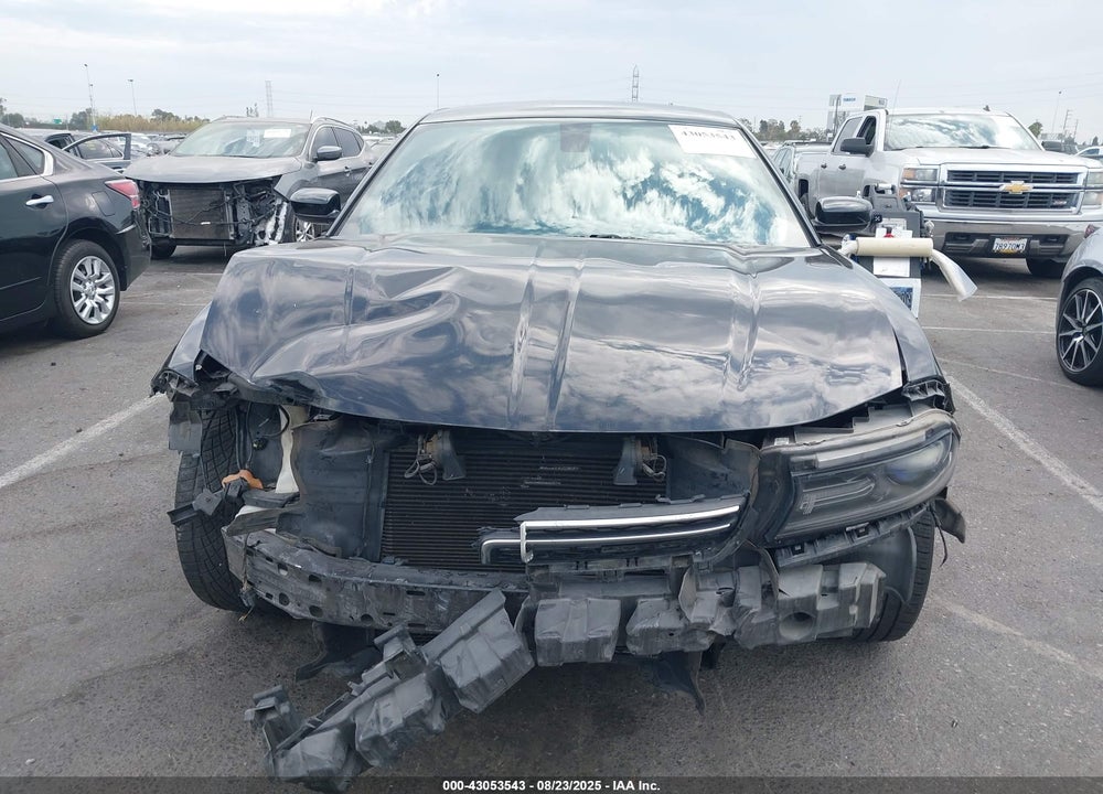 2015 DODGE CHARGER VIN: 2C3CDXBG8FH878837