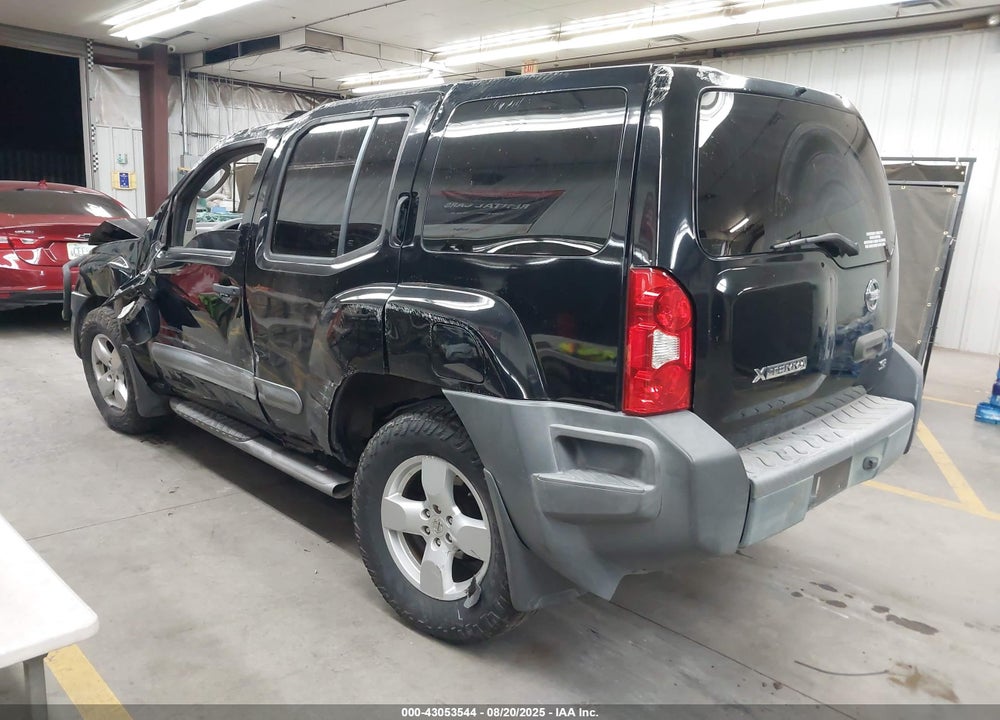 2005 NISSAN XTERRA SE VIN: 5N1AN08W45C632192
