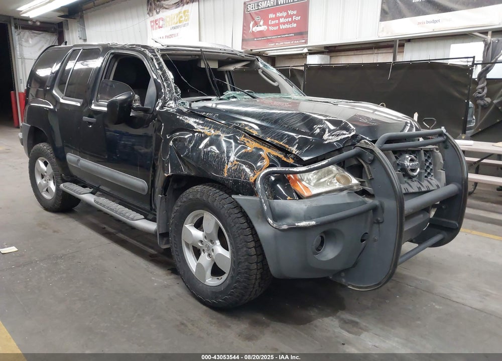 2005 NISSAN XTERRA SE VIN: 5N1AN08W45C632192