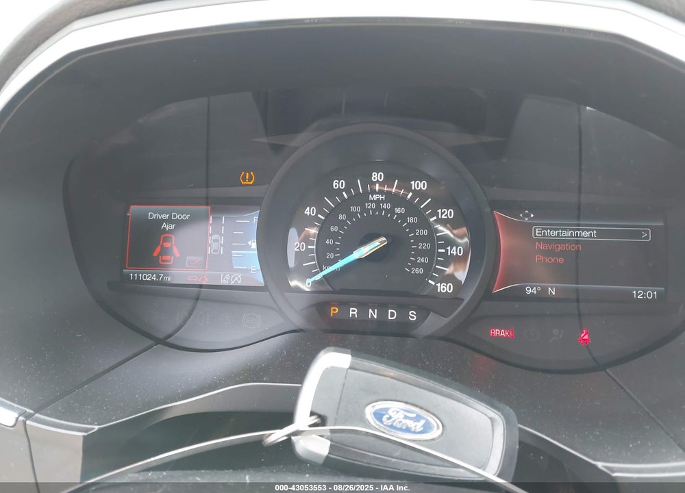 2020 FORD EDGE VIN: 2FMPK3K96LBB35911