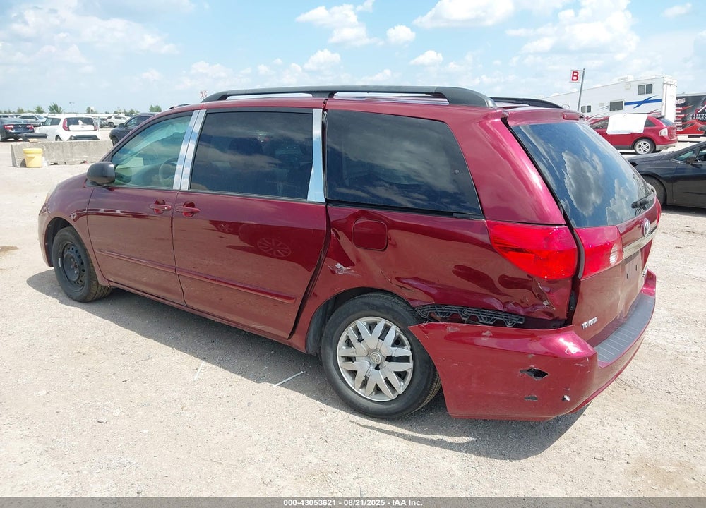 2009 TOYOTA SIENNA LE VIN: 5TDZK23C49S277537