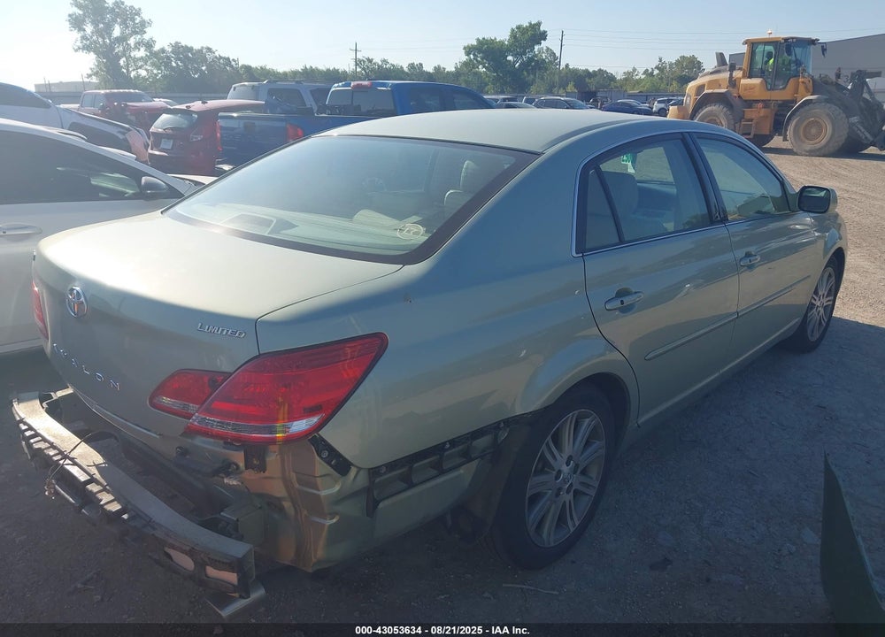 2006 TOYOTA AVALON VIN: 4T1BK36B26U098877