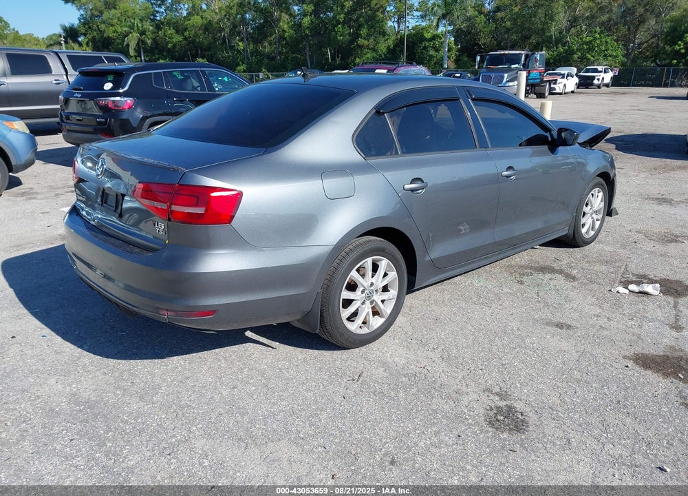 2015 VOLKSWAGEN JETTA 1.8T SE VIN: 3VWD17AJ5FM225497