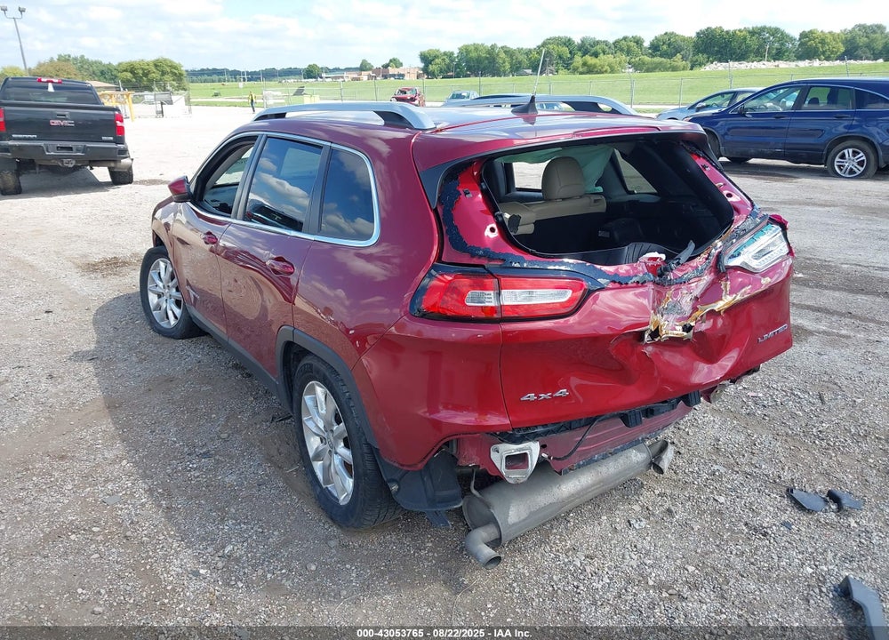 2016 JEEP CHEROKEE VIN: 1C4PJMDS1GW120637