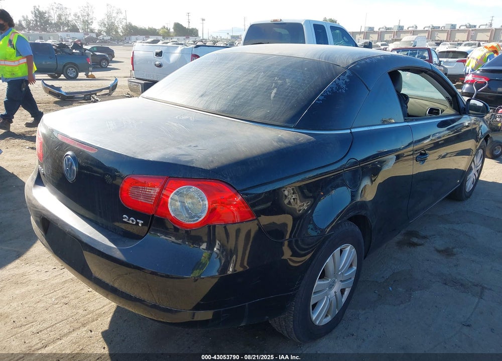 2007 VOLKSWAGEN EOS 2.0T VIN: WVWAA71F27V019546