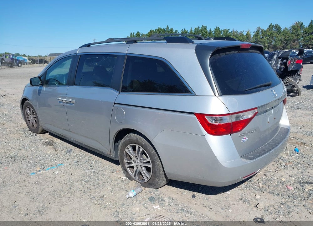 2012 HONDA ODYSSEY EX-L VIN: 5FNRL5H66CB076185