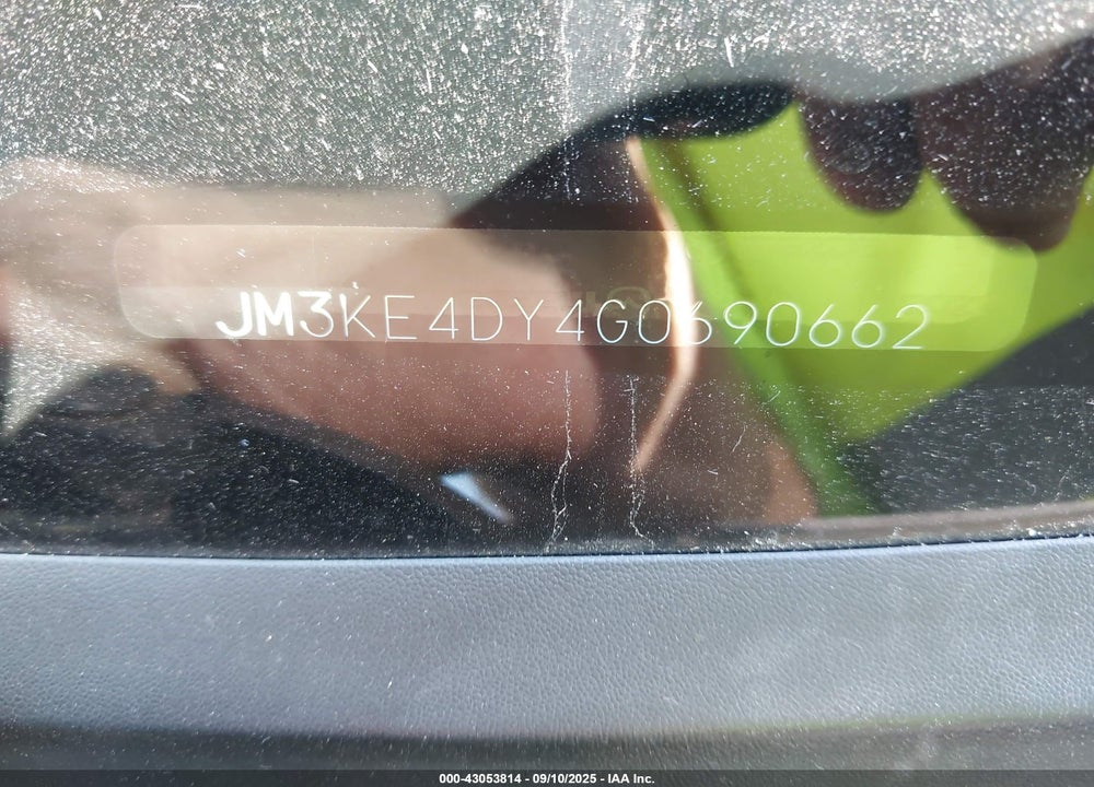 2016 MAZDA CX-5 GRAND TOURING VIN: JM3KE4DY4G0690662