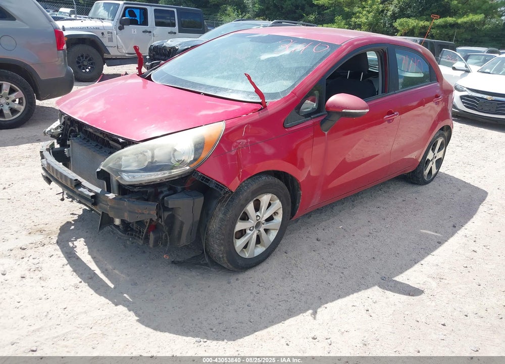 2013 KIA RIO VIN: KNADN5A36D6160893