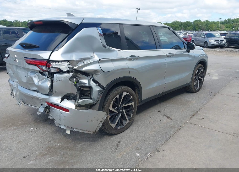 2022 MITSUBISHI OUTLANDER VIN: JA4J3TA80NZ026077