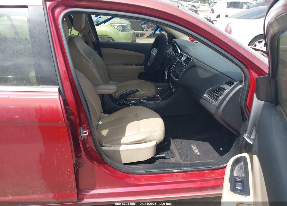 2012 CHRYSLER 200 LIMITED VIN: 1C3CCBCG4CN250989
