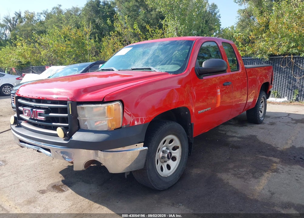 2011 GMC SIERRA 1500 VIN: 1GTR1TEX0BZ127390