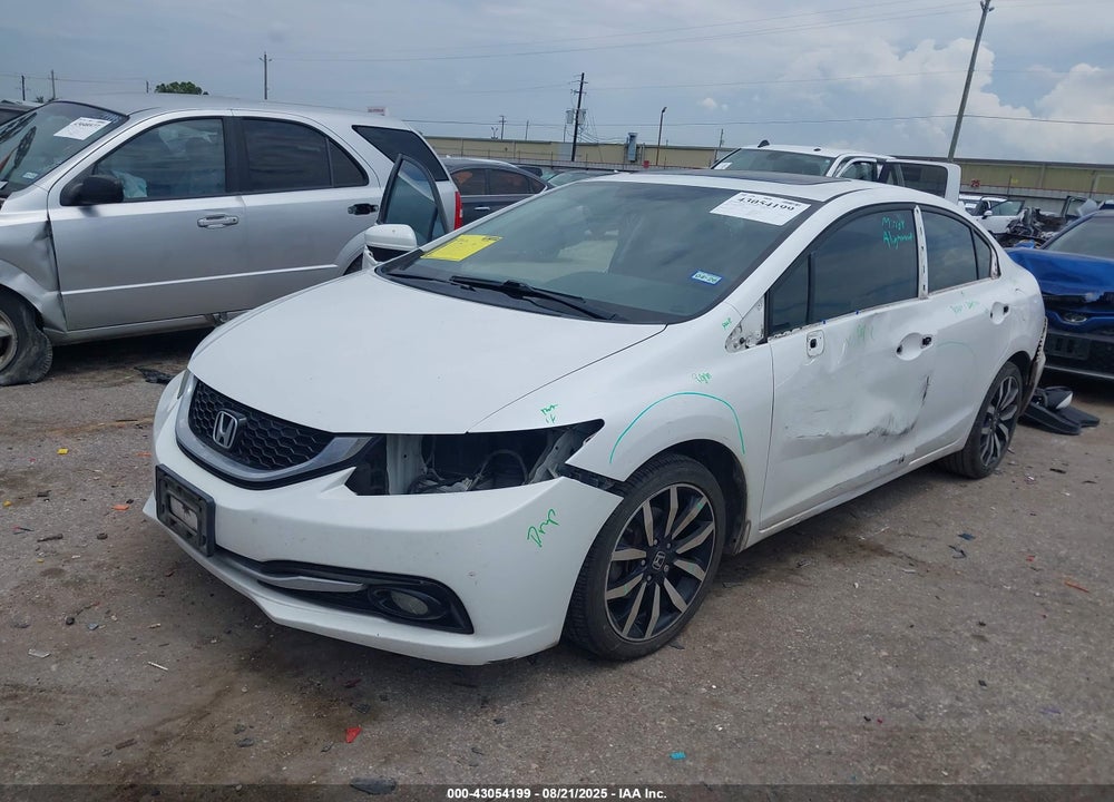 2015 HONDA CIVIC EX-L VIN: 19XFB2F96FE011252