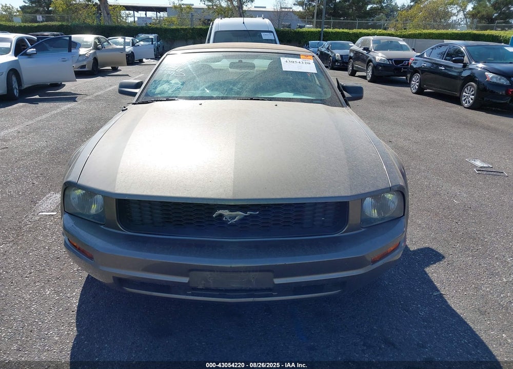 2005 FORD MUSTANG VIN: 1ZVFT84N555216729