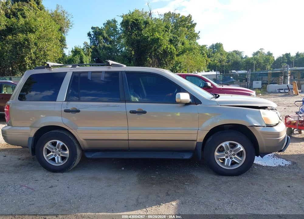 2005 HONDA PILOT EX-L VIN: 2HKYF18525H510450