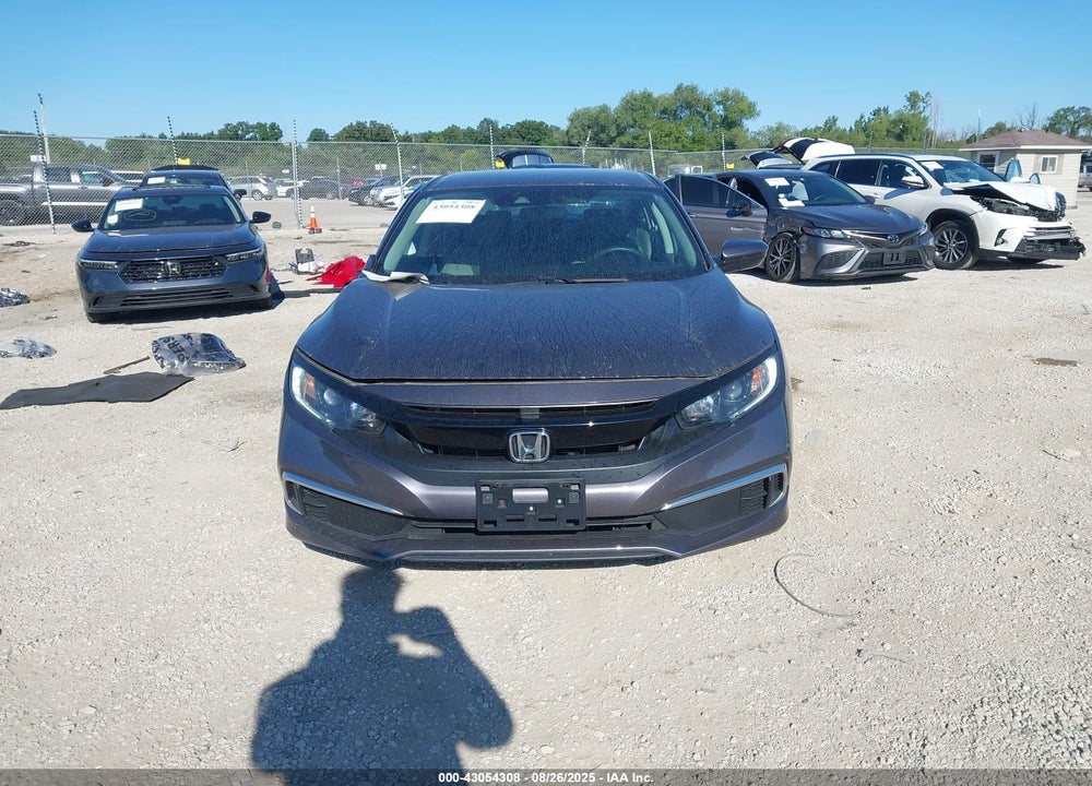 2019 HONDA CIVIC LX VIN: 2HGFC2F68KH606607