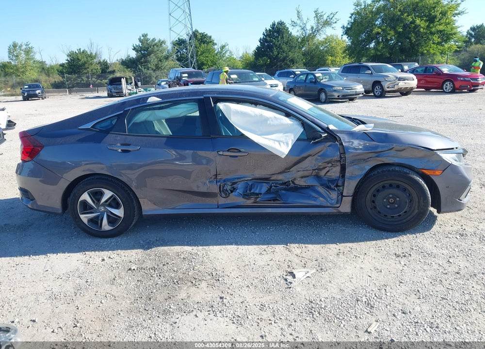 2019 HONDA CIVIC LX VIN: 2HGFC2F68KH606607