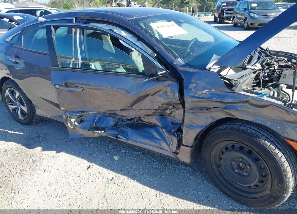 2019 HONDA CIVIC LX VIN: 2HGFC2F68KH606607