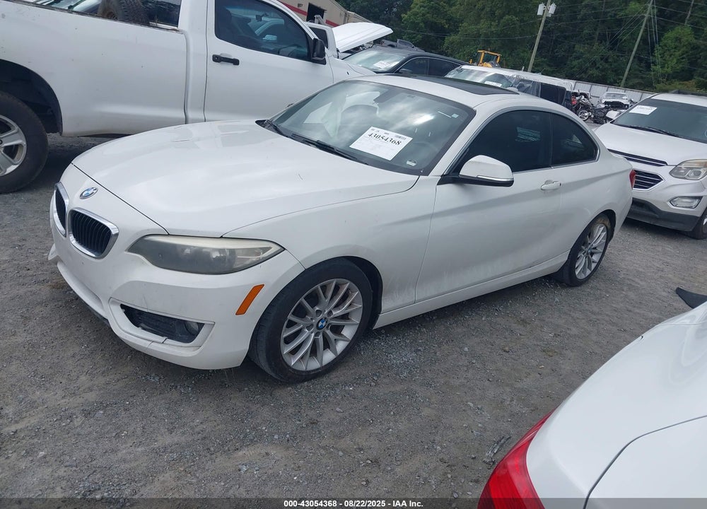 2014 BMW 2 SERIES VIN: WBA1F5C58EVV99020