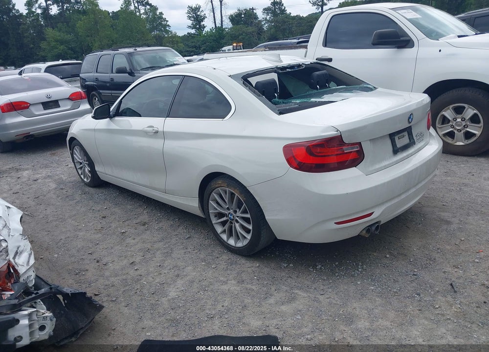 2014 BMW 2 SERIES VIN: WBA1F5C58EVV99020