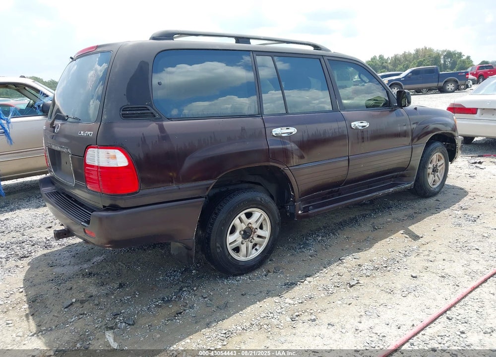 1998 LEXUS LX 470 VIN: JT6HT00W0W0001602