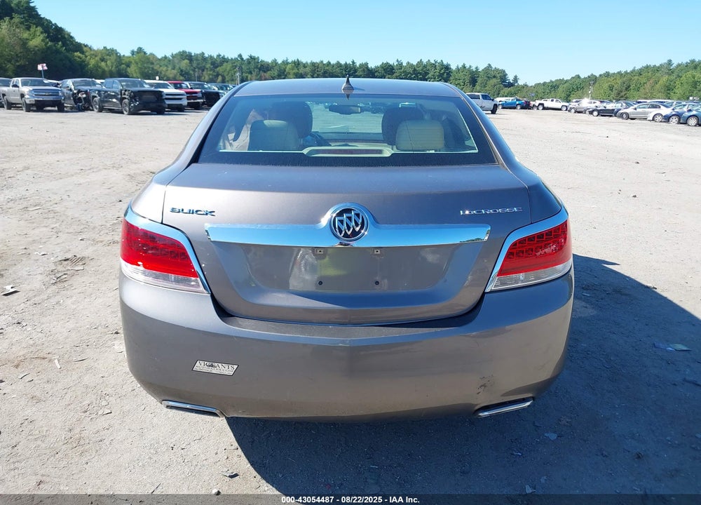 2012 BUICK LACROSSE LEATHER GROUP VIN: 1G4GC5E36CF286438