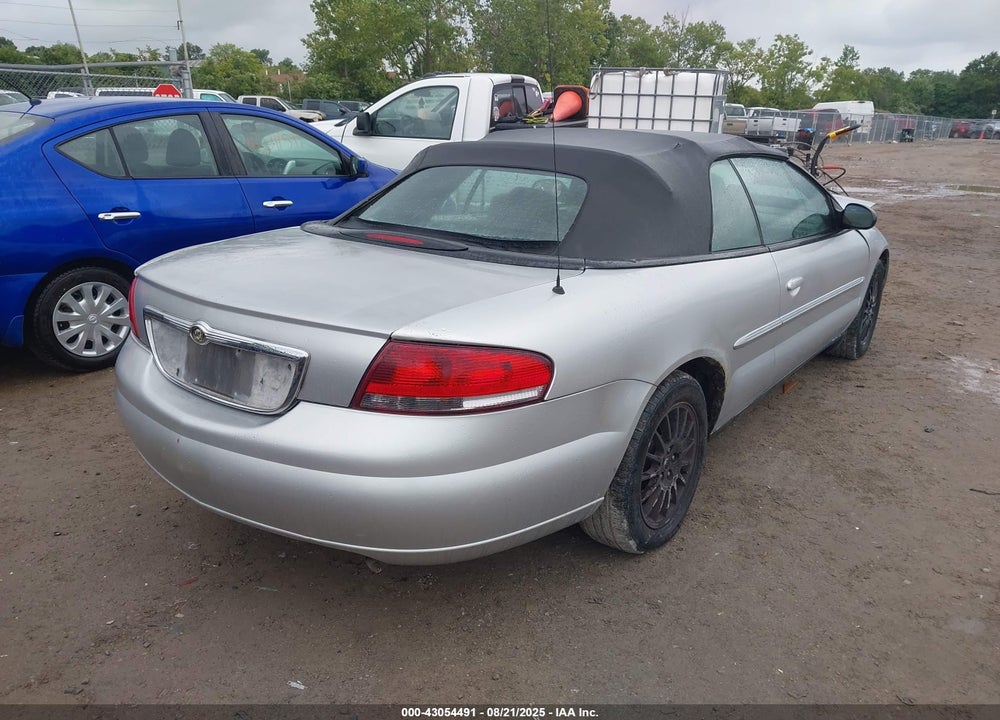 2006 CHRYSLER SEBRING VIN: 1C3EL55R76N181924