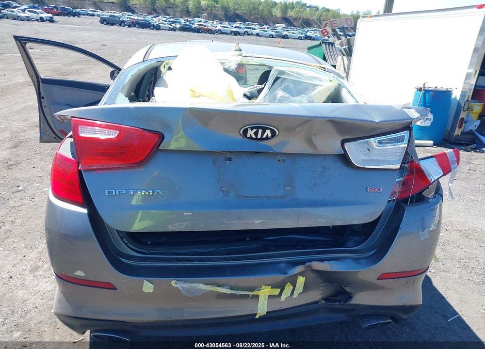 2015 KIA OPTIMA VIN: 5XXGM4A75FG464656