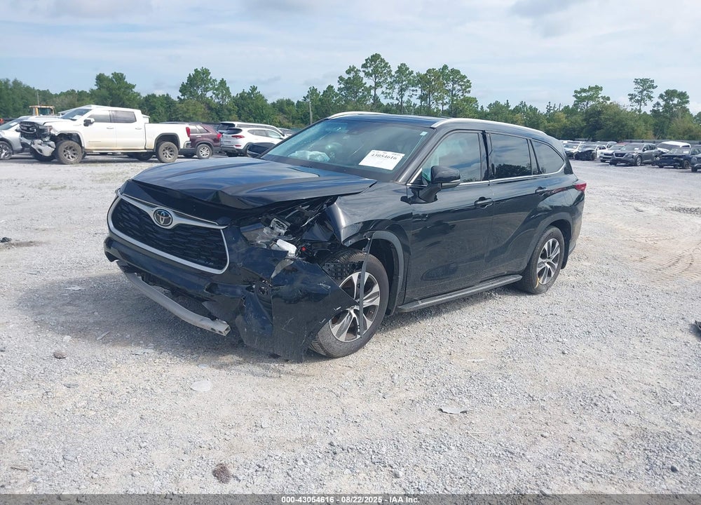2022 TOYOTA HIGHLANDER VIN: 5TDGZRAH5NS554636