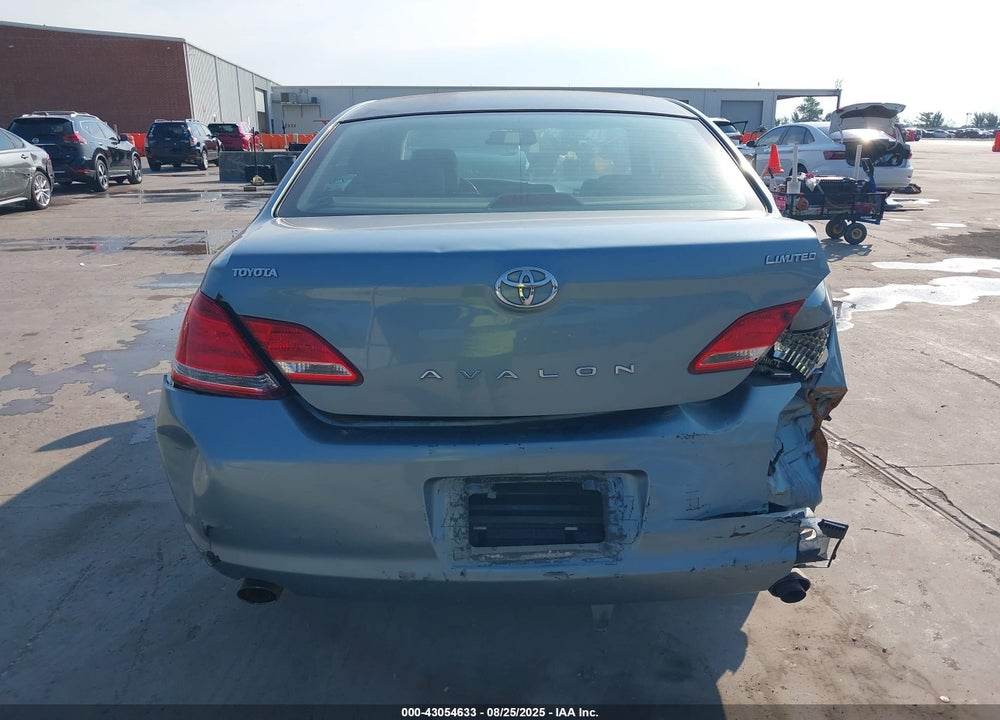 2006 TOYOTA AVALON LIMITED VIN: 4T1BK36B26U166708