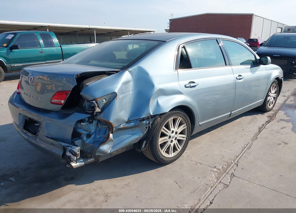 2006 TOYOTA AVALON LIMITED VIN: 4T1BK36B26U166708