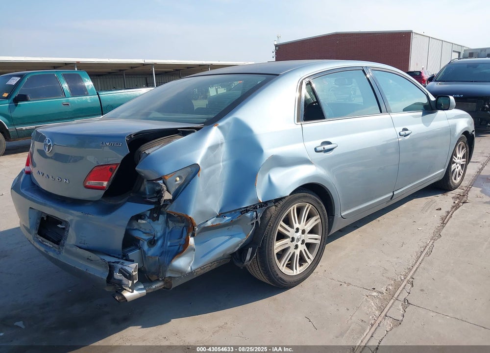 2006 TOYOTA AVALON LIMITED VIN: 4T1BK36B26U166708