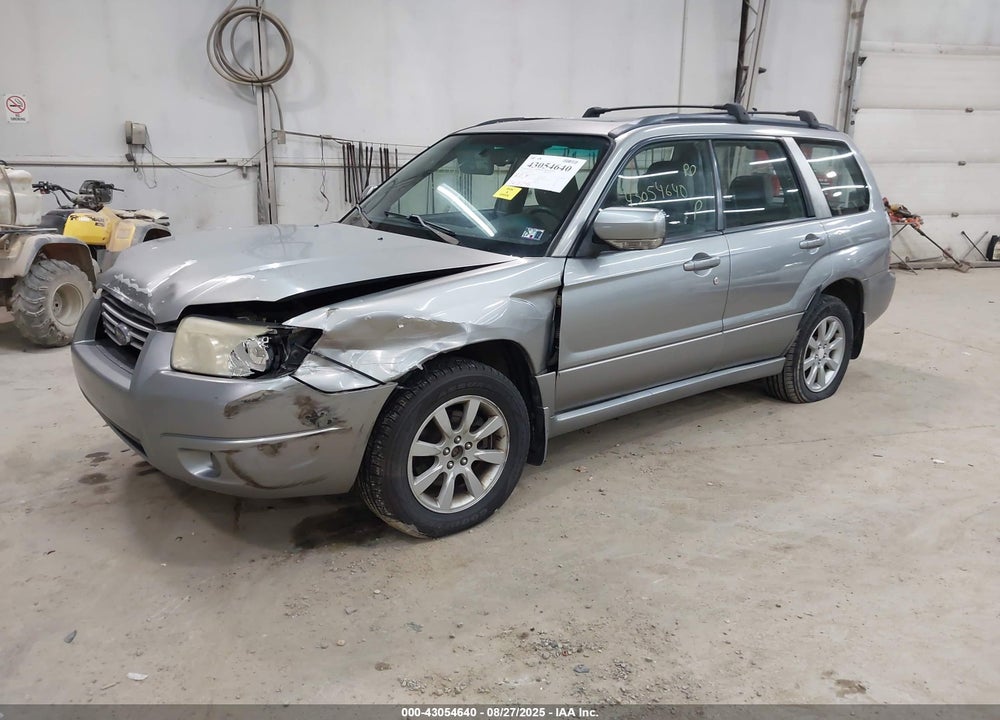 2007 SUBARU FORESTER 2.5X VIN: JF1SG656X7H740340