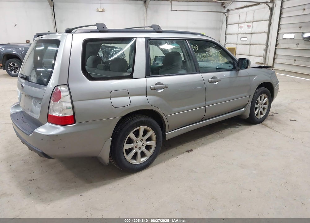 2007 SUBARU FORESTER 2.5X VIN: JF1SG656X7H740340