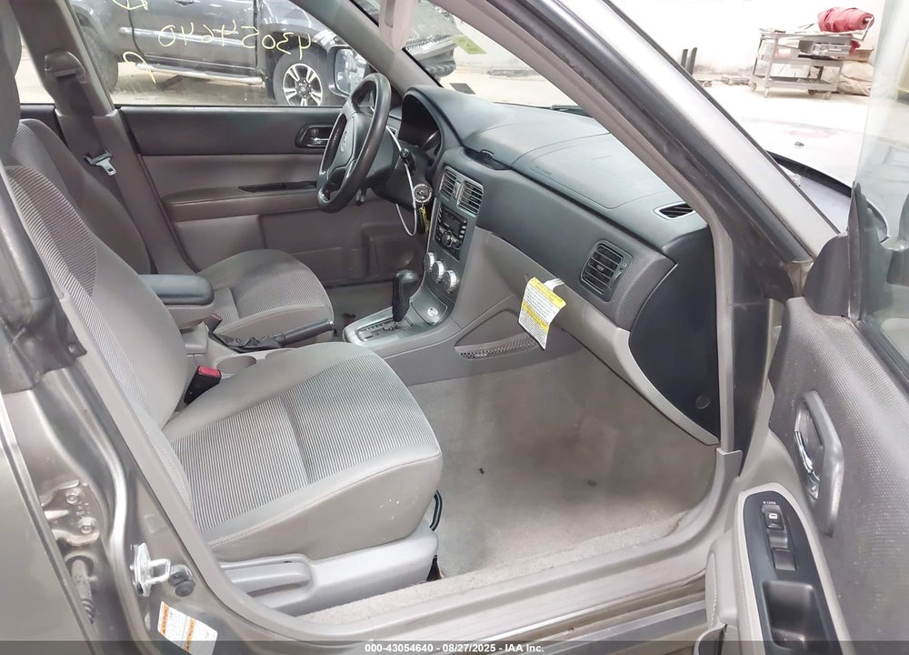 2007 SUBARU FORESTER 2.5X VIN: JF1SG656X7H740340