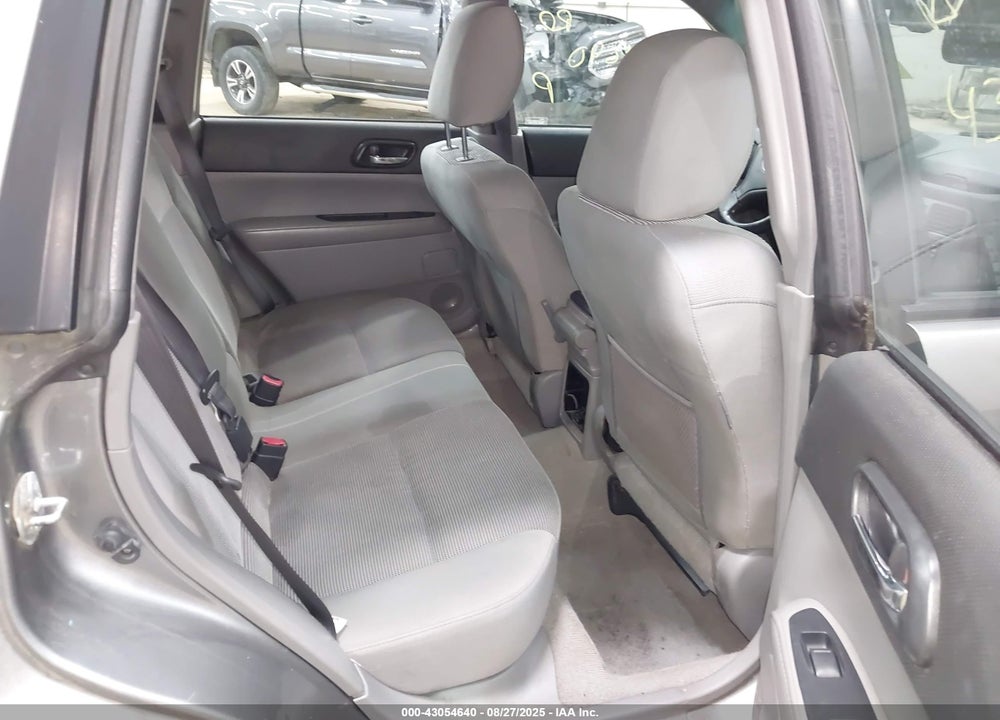 2007 SUBARU FORESTER 2.5X VIN: JF1SG656X7H740340