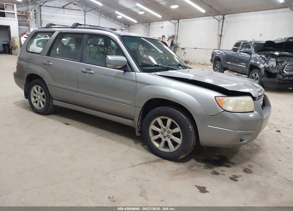 2007 SUBARU FORESTER 2.5X VIN: JF1SG656X7H740340