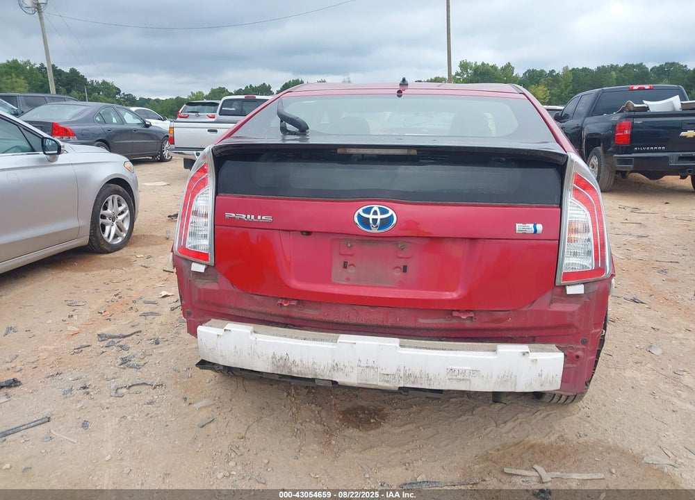 2015 TOYOTA PRIUS TWO VIN: JTDKN3DU2F0457202