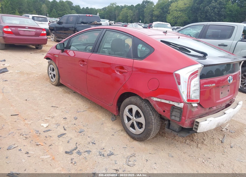 2015 TOYOTA PRIUS TWO VIN: JTDKN3DU2F0457202
